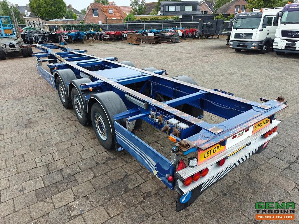 Burg BPO 15-27 CZXFX Fixed - 2x20ft 30ft 40ft - 4710 KG - LZV - 2x Lift Axles - SAF Disc Brakes