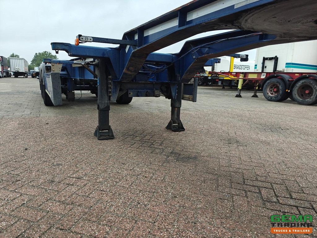 Burg BPO 15-27 CZXFX Fixed - 2x20ft 30ft 40ft - 4710 KG - LZV - 2x Lift Axles - SAF Disc Brakes