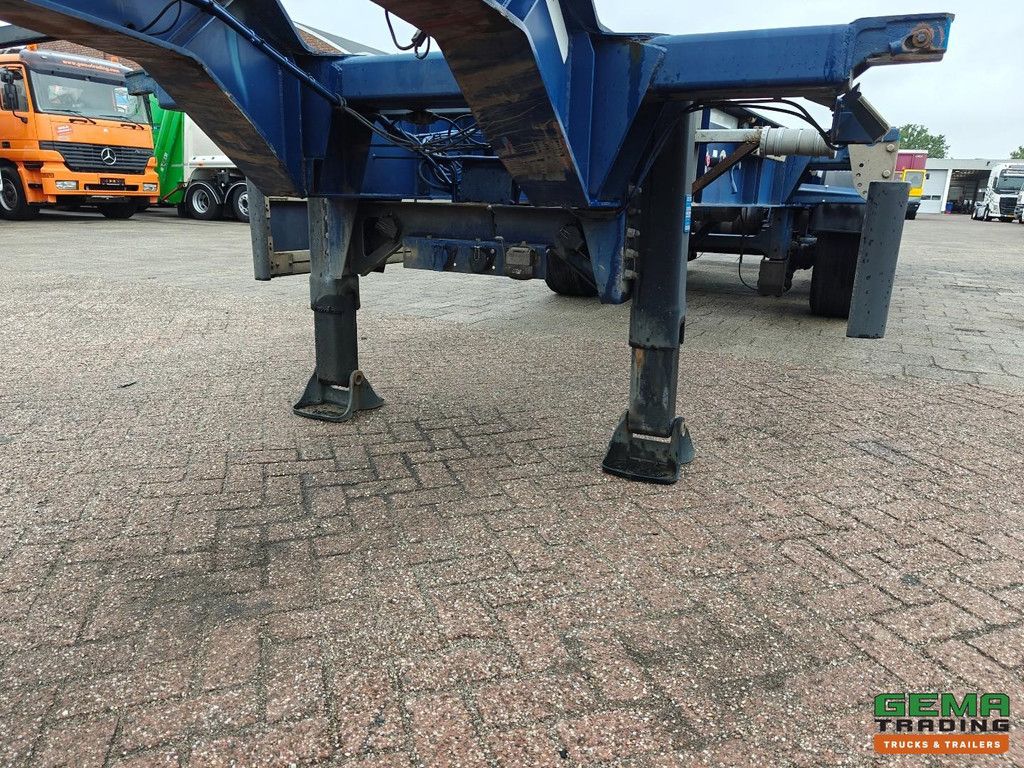 Burg BPO 15-27 CZXFX Fixed - 2x20ft 30ft 40ft - 4710 KG - LZV - 2x Lift Axles - SAF Disc Brakes