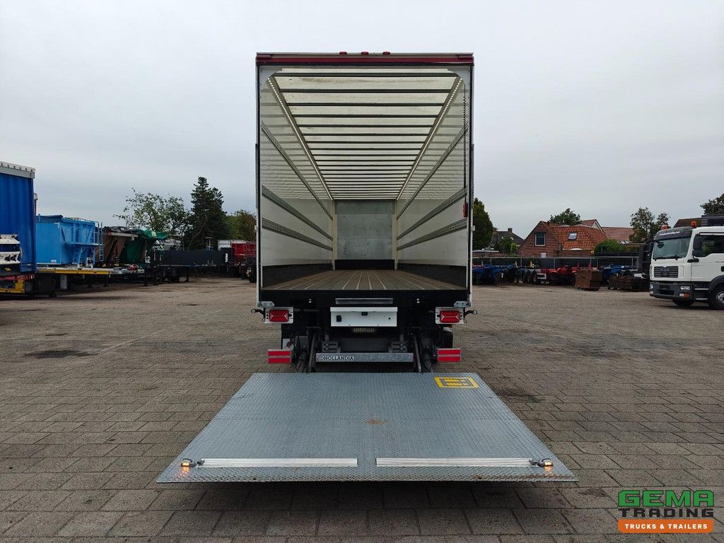 A&D LPRS24 Enclosed Body + Rear Closing Tailgate 2500KG - Steering Axle / Lift Axle - Belgian Registration - AS NEW CONDITION
