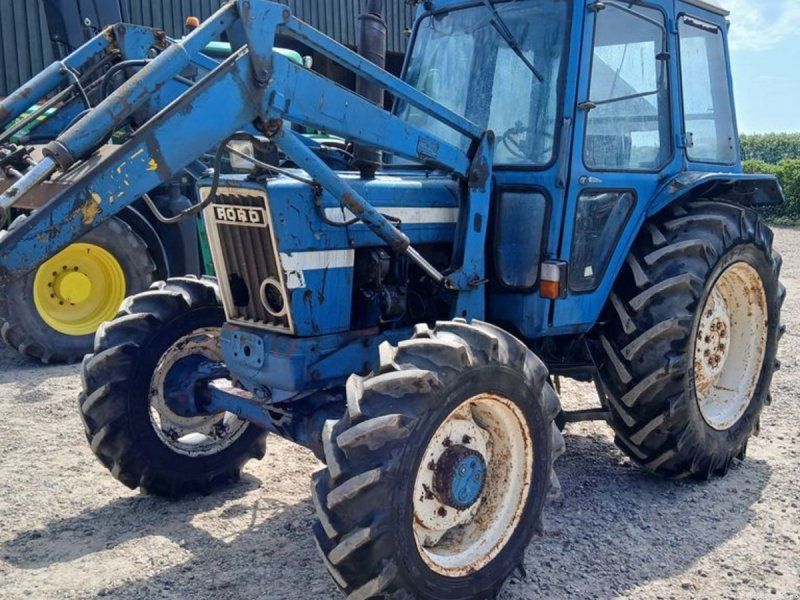 Ford 6600 4 WD med Trima frontlæsser