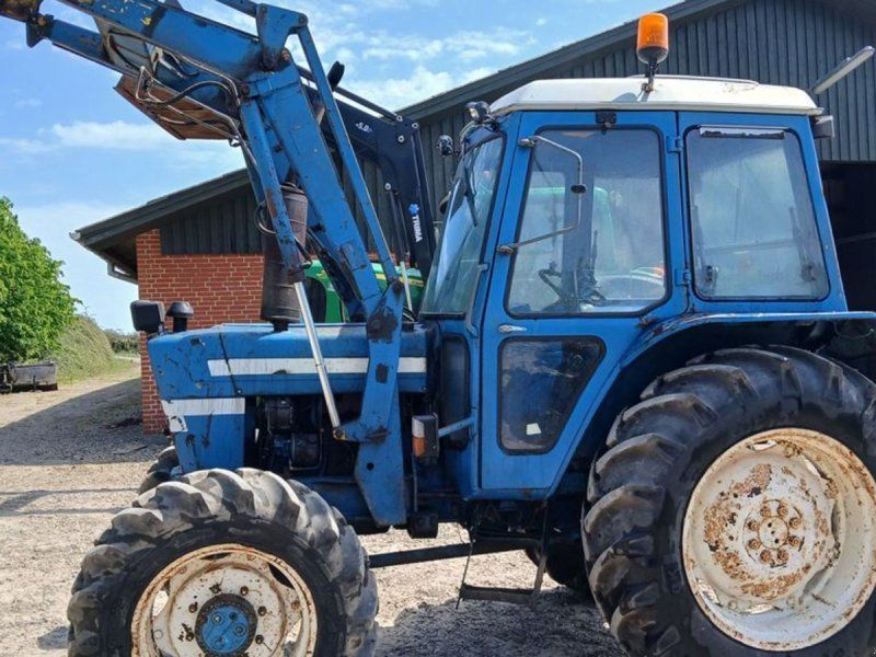 Ford 6600 4 WD med Trima frontlæsser