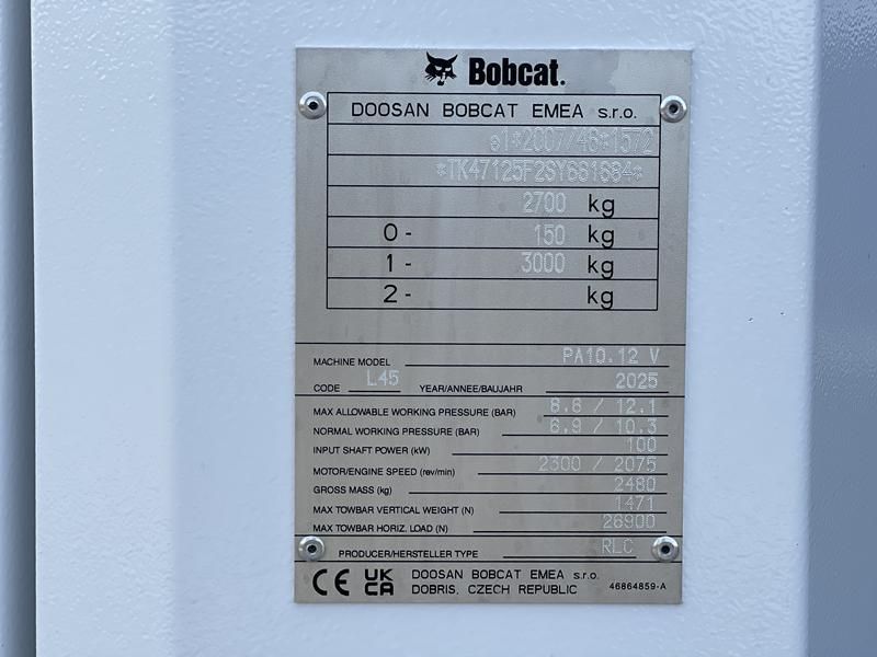 Bobcat PA 10 12 V