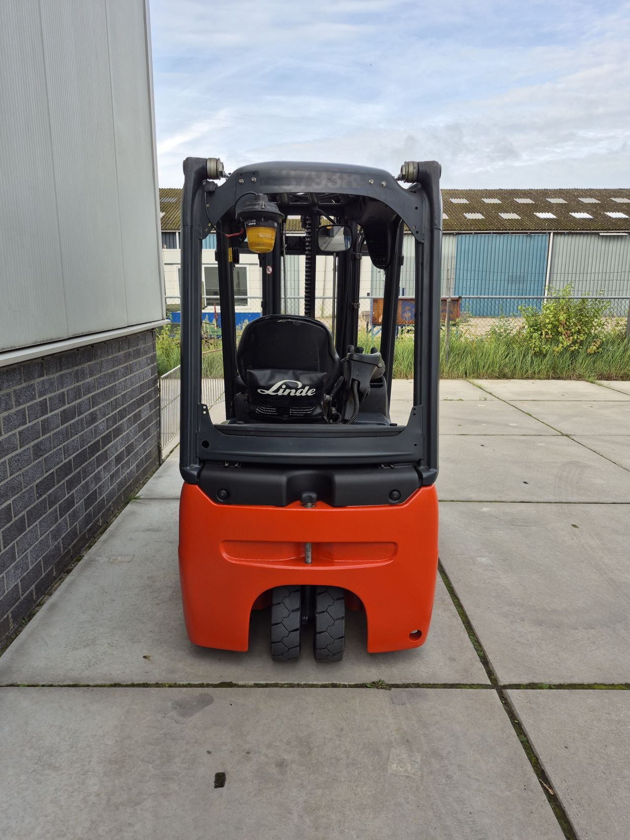 Linde E16-02 bj 2017 6744 uur triplex sideshift 4.620 mm