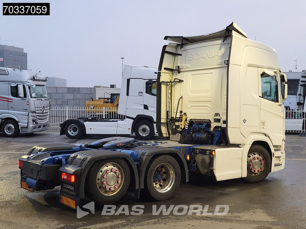 Scania R520 6X2 315WB! V8 Retarder Liftachse Alcoa's PTO Leder