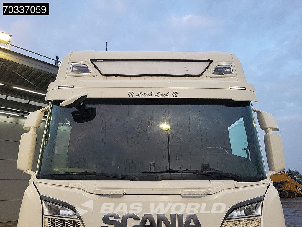 Scania R520 6X2 315WB! V8 Retarder Liftachse Alcoa's PTO Leder