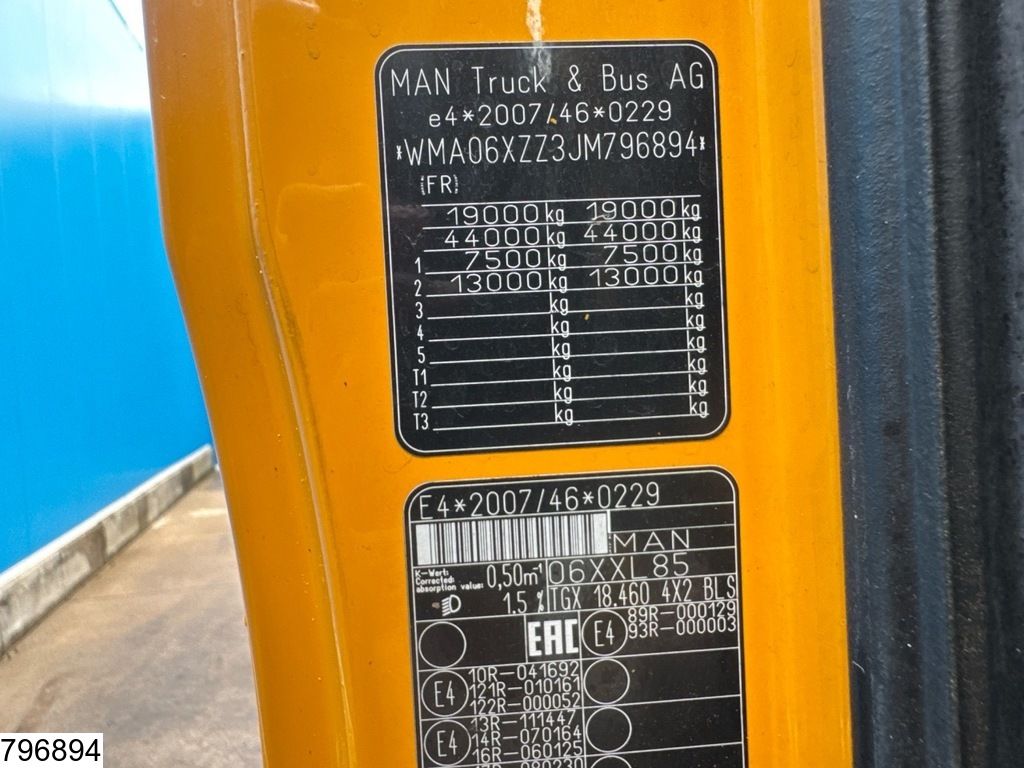 MAN TGX 18 460 EURO 6, ACC