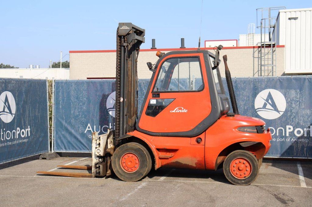 Heftruck Linde H45D-04 Diesel 4500kg 4.35m 2000