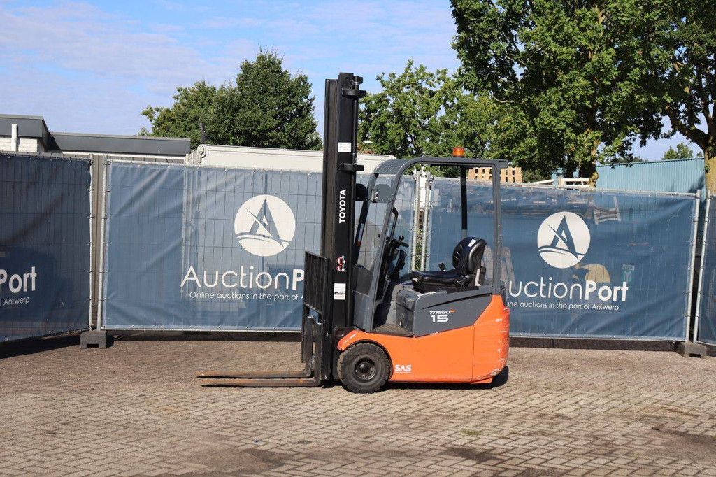 Toyota 7FBEST15 Elektrogabelstapler 1500 kg 4,5 m 2016
