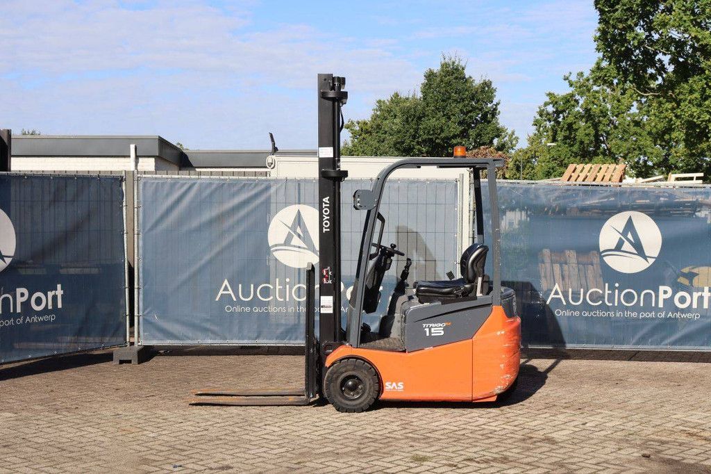 Toyota 7FBEST15 Elektrogabelstapler 1500 kg 4,5 m 2016