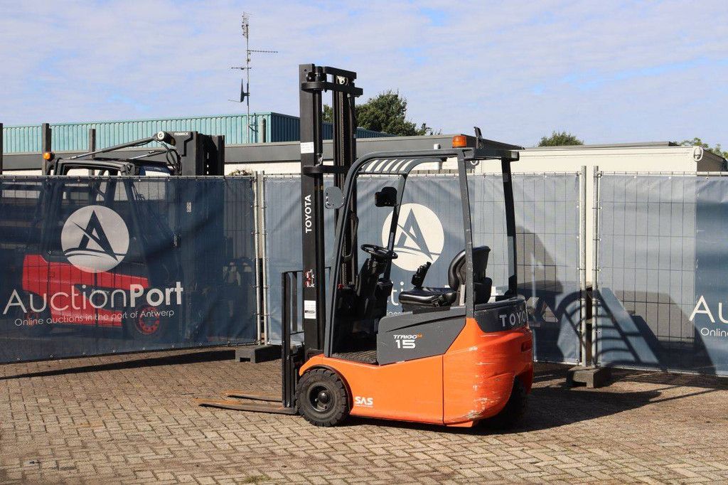 Toyota 7FBEST15 Elektrogabelstapler 1500 kg 4,5 m 2016