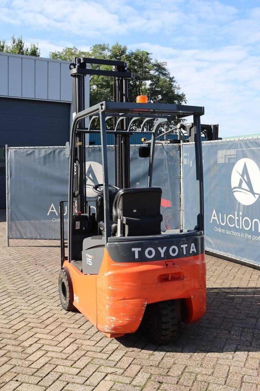 Toyota 7FBEST15 Elektrogabelstapler 1500 kg 4,5 m 2016