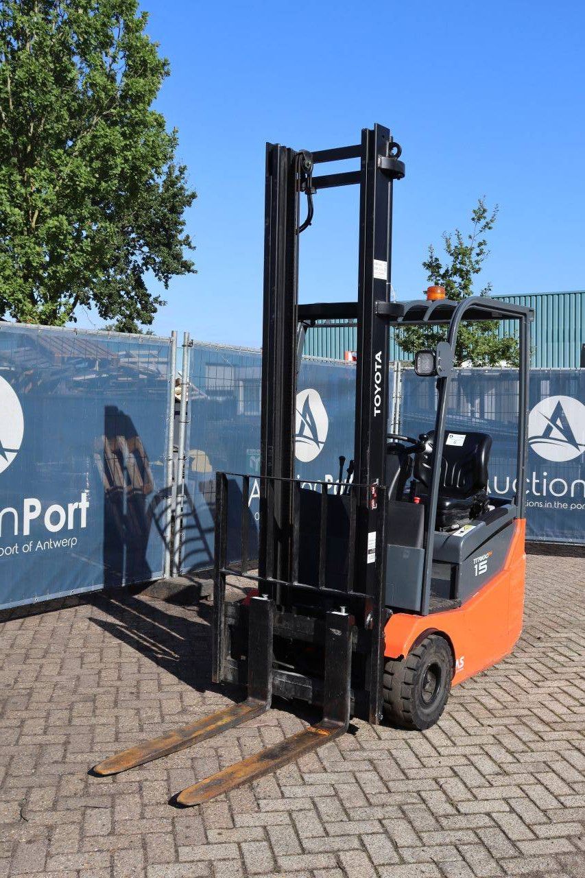 Toyota 7FBEST15 Elektrogabelstapler 1500 kg 4,5 m 2016