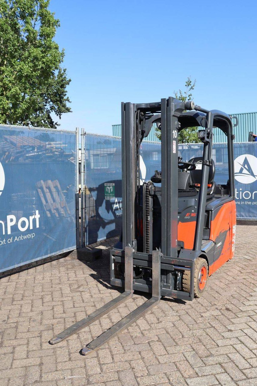 Forklift Fenwick-Linde E16H-02 Electric 1600kg 4.6m 2022
