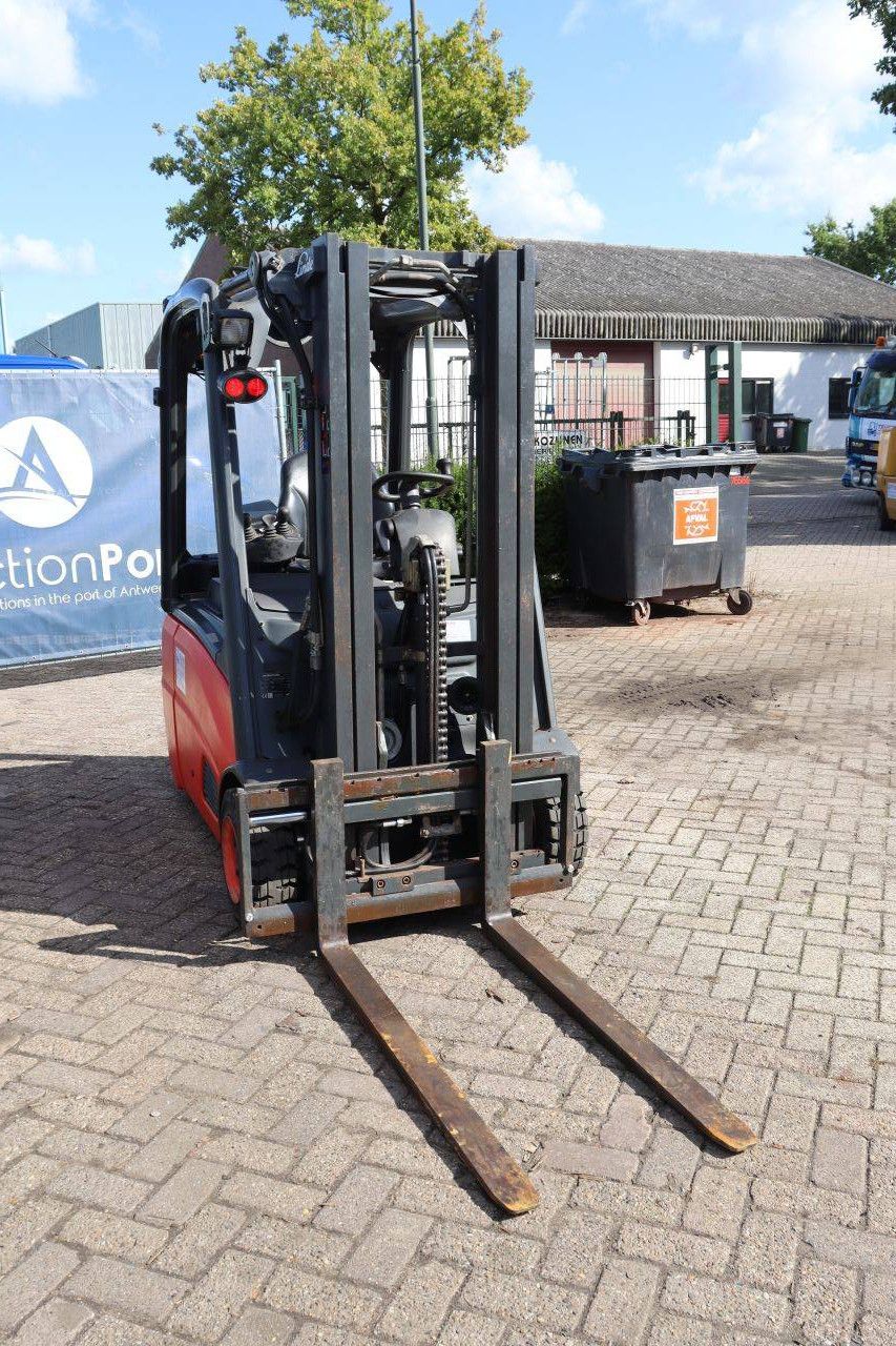 Linde E16-01 Electric Forklift 1600kg 4.0m 2011