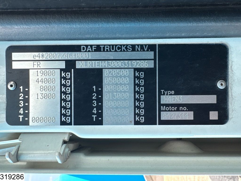 DAF XF 480 EURO 6, ACC