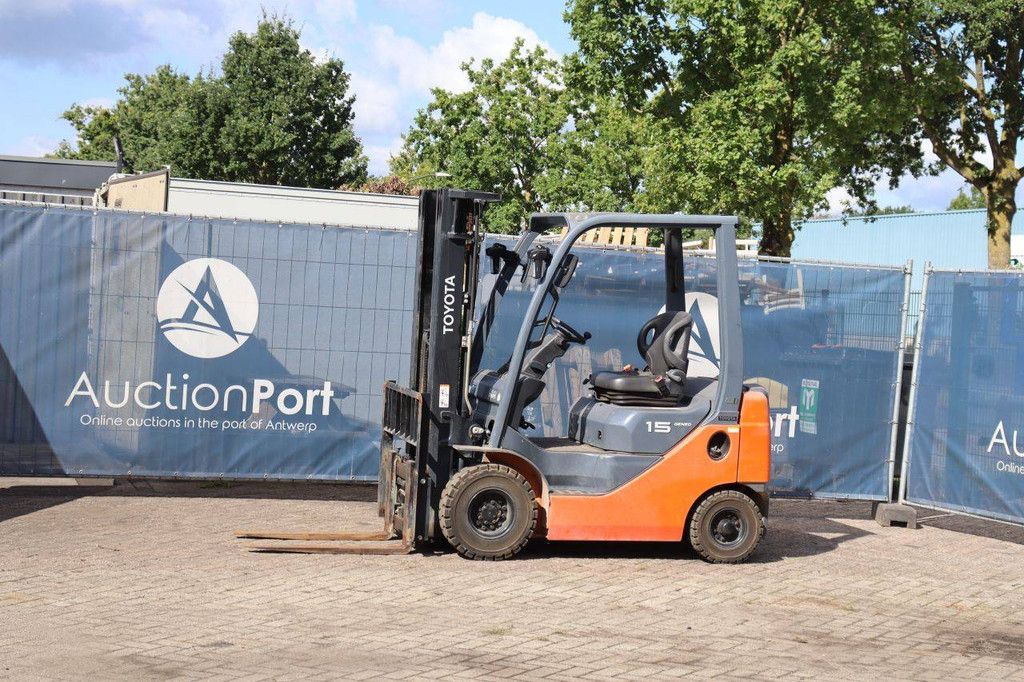 Forklift Toyota 02-8FD15 Diesel 1500kg 4.7m 2022