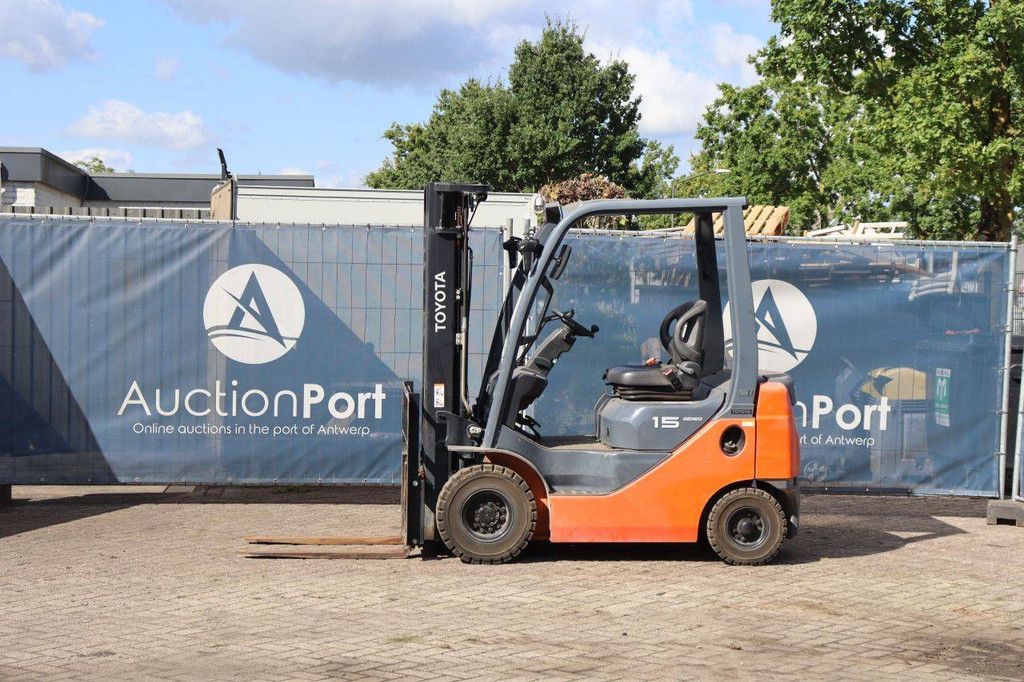 Forklift Toyota 02-8FD15 Diesel 1500kg 4.7m 2022