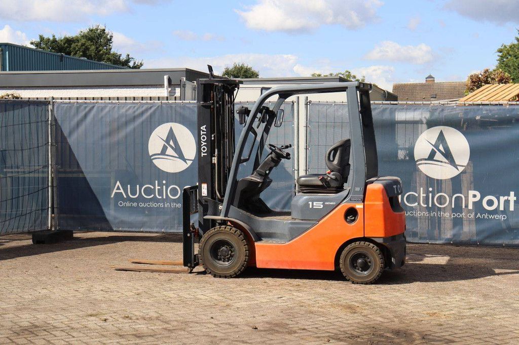 Forklift Toyota 02-8FD15 Diesel 1500kg 4.7m 2022