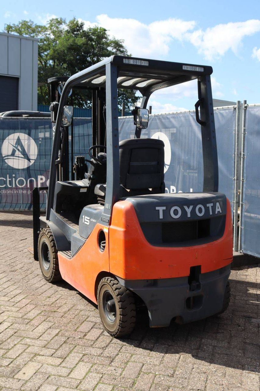 Forklift Toyota 02-8FD15 Diesel 1500kg 4.7m 2022