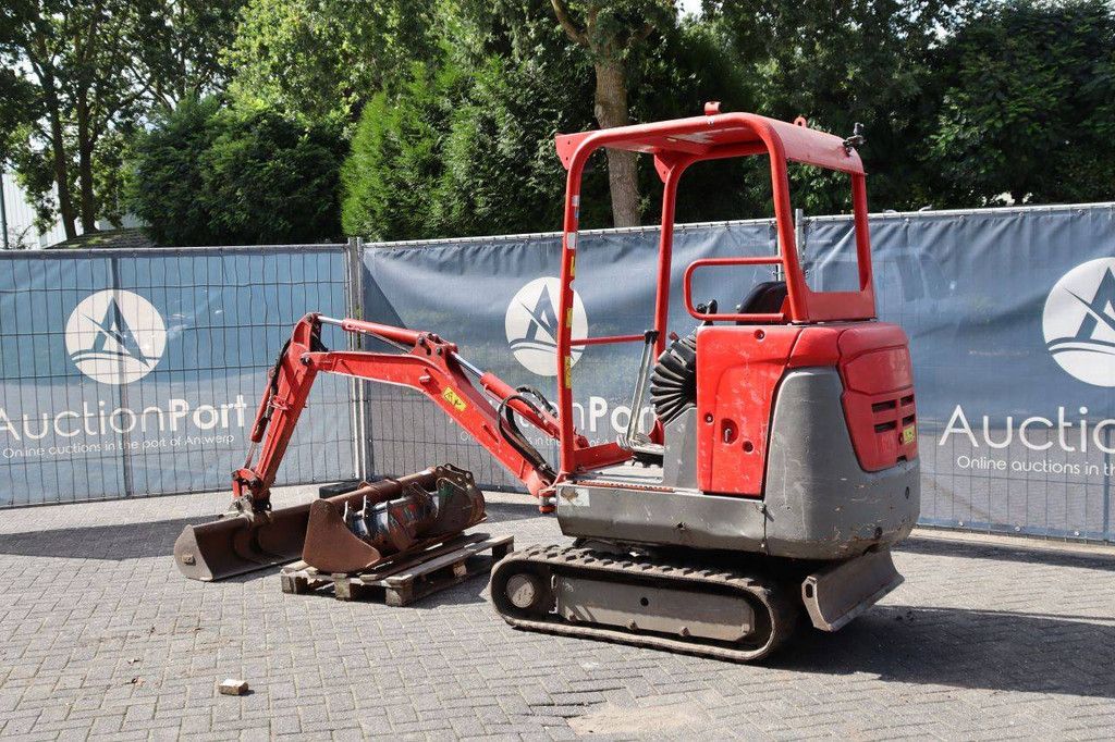 Mini excavator Volvo EC15D Diesel 12kW 2017
