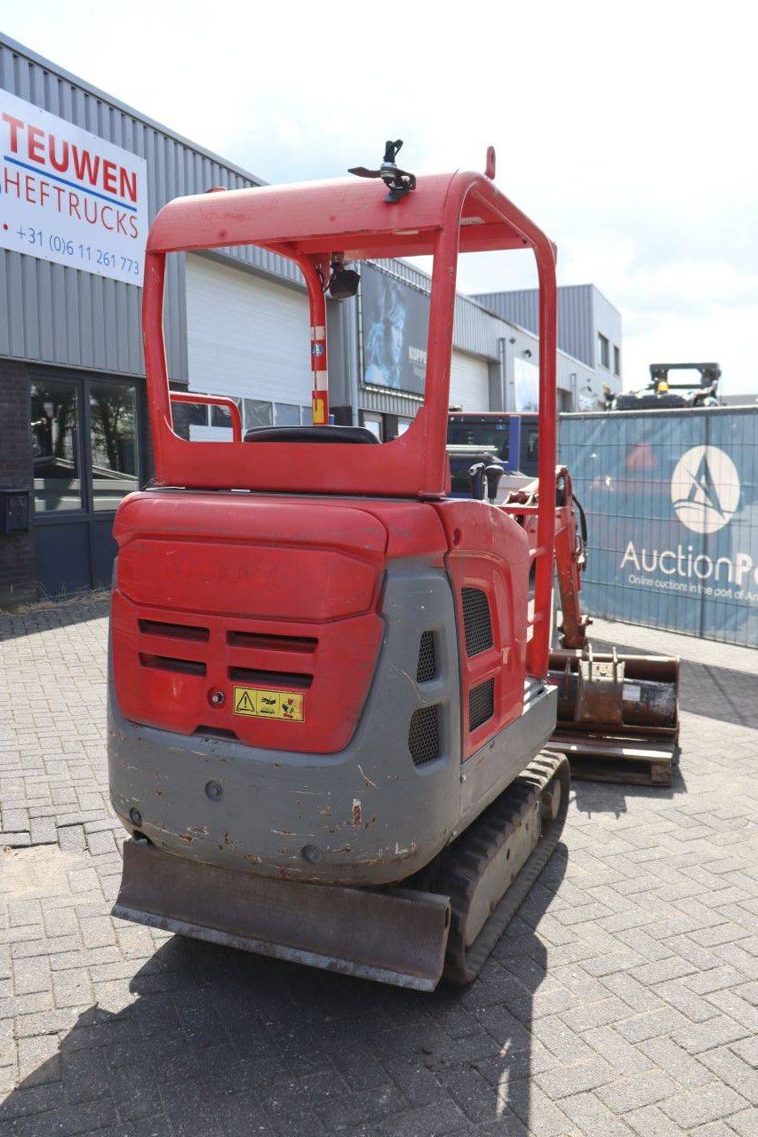 Mini excavator Volvo EC15D Diesel 12kW 2017