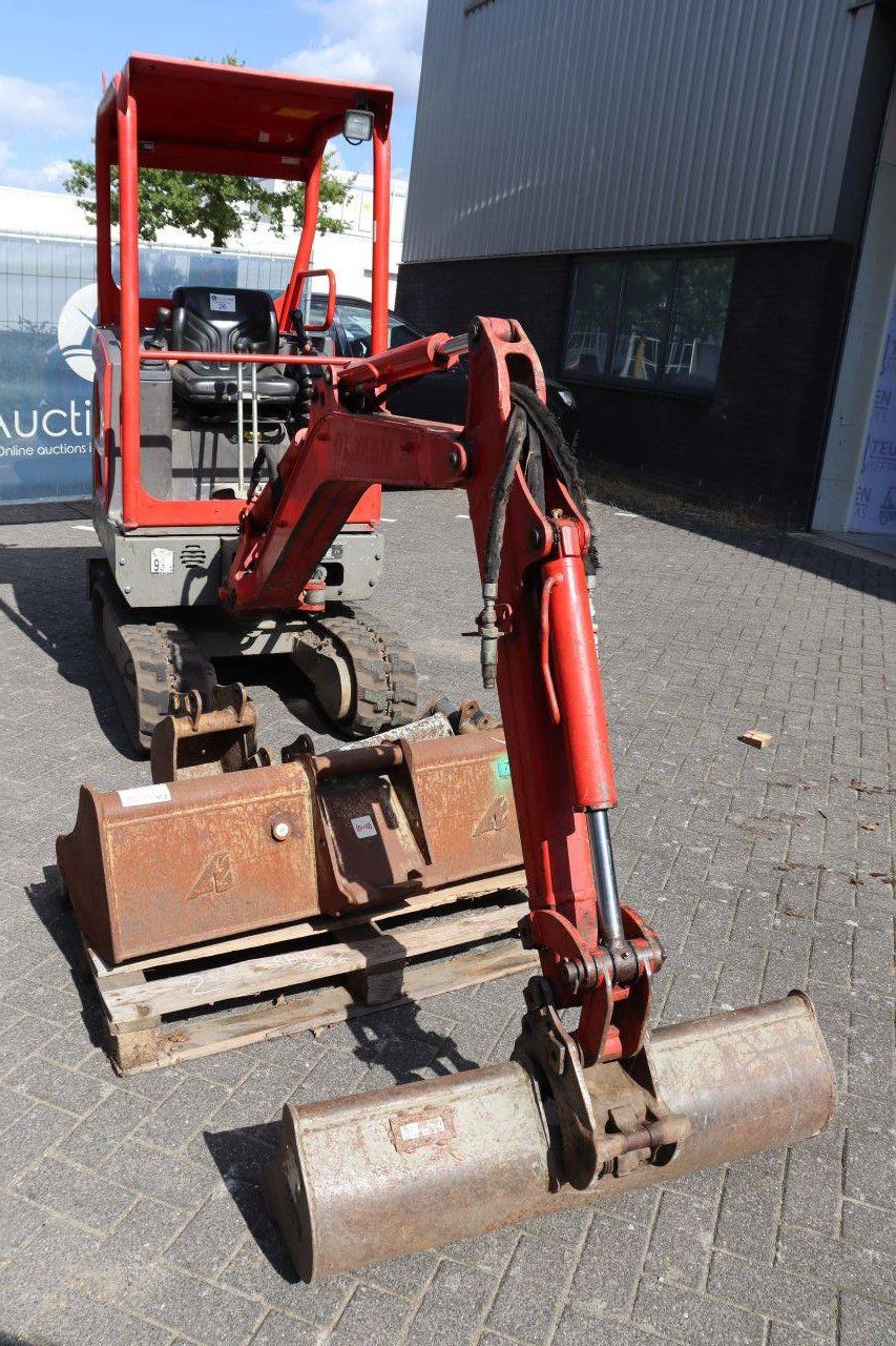 Mini excavator Volvo EC15D Diesel 12kW 2017