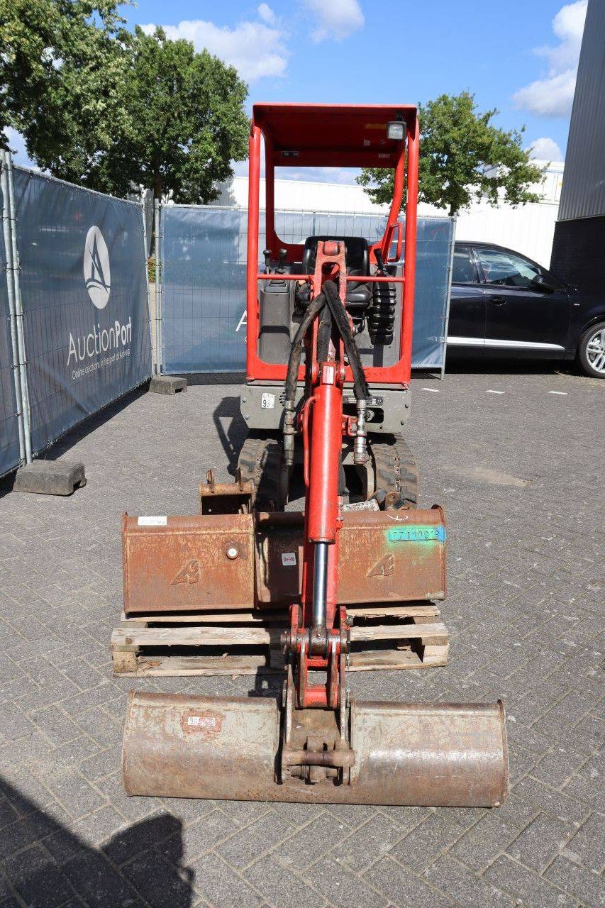 Mini excavator Volvo EC15D Diesel 12kW 2017
