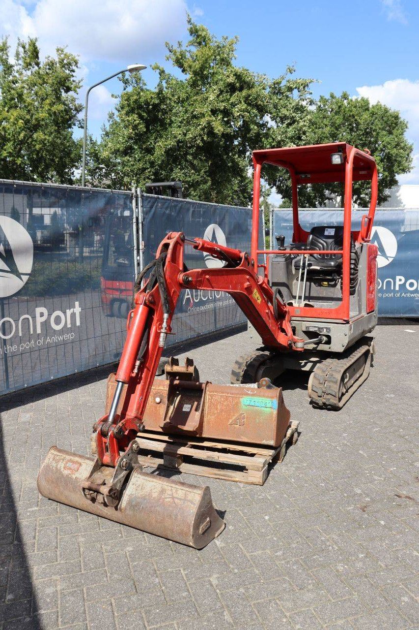 Mini excavator Volvo EC15D Diesel 12kW 2017