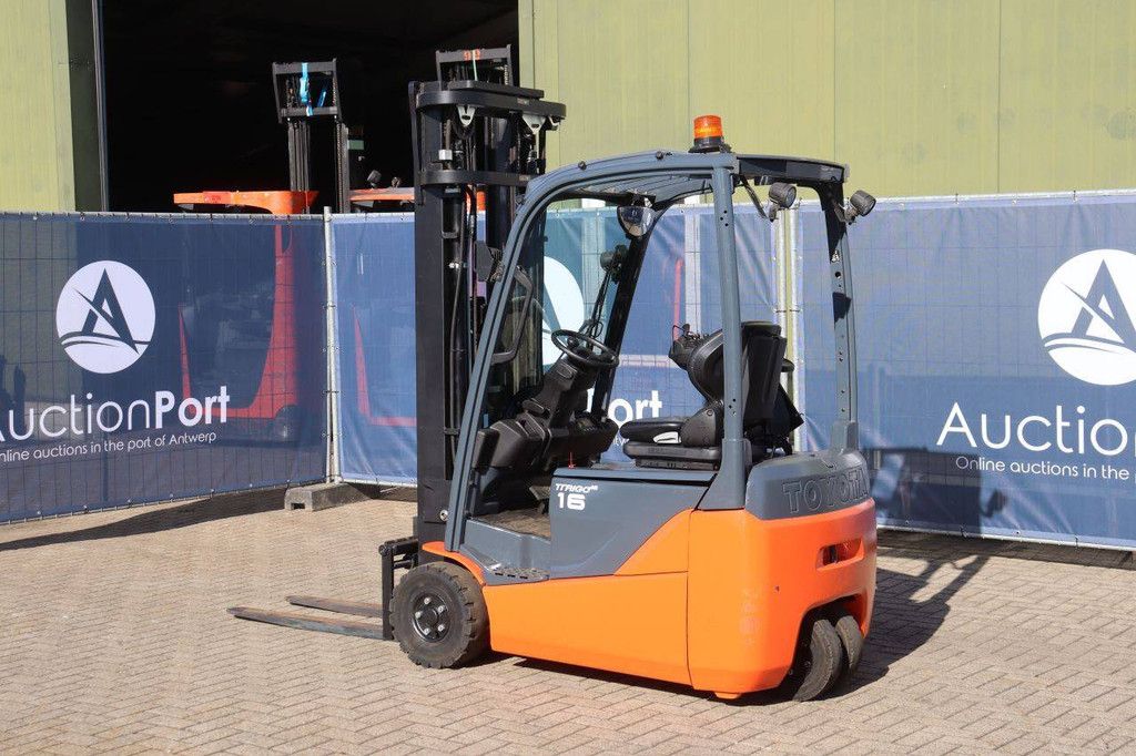 Toyota 8FBEK16T Electric Forklift 1600kg 5.5m 2019