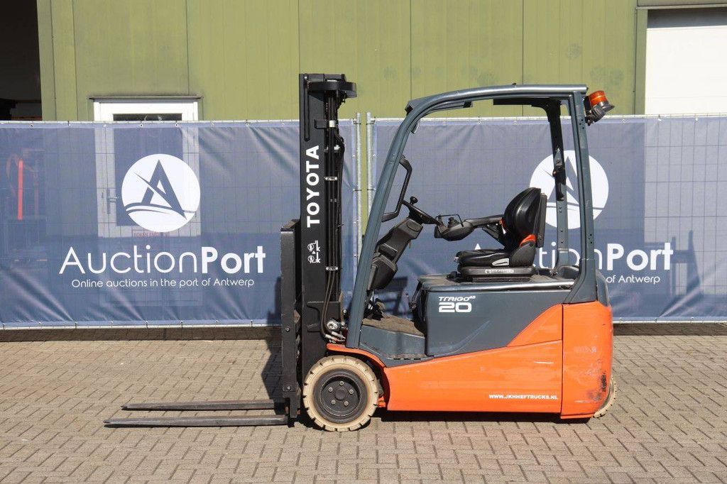 Toyota 8FBE20T Electric Forklift 2000kg 4.7m 2021