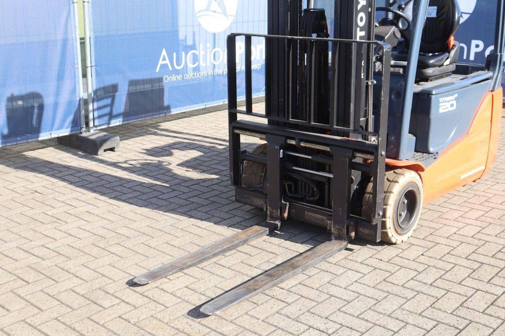 Toyota 8FBE20T Electric Forklift 2000kg 4.7m 2021