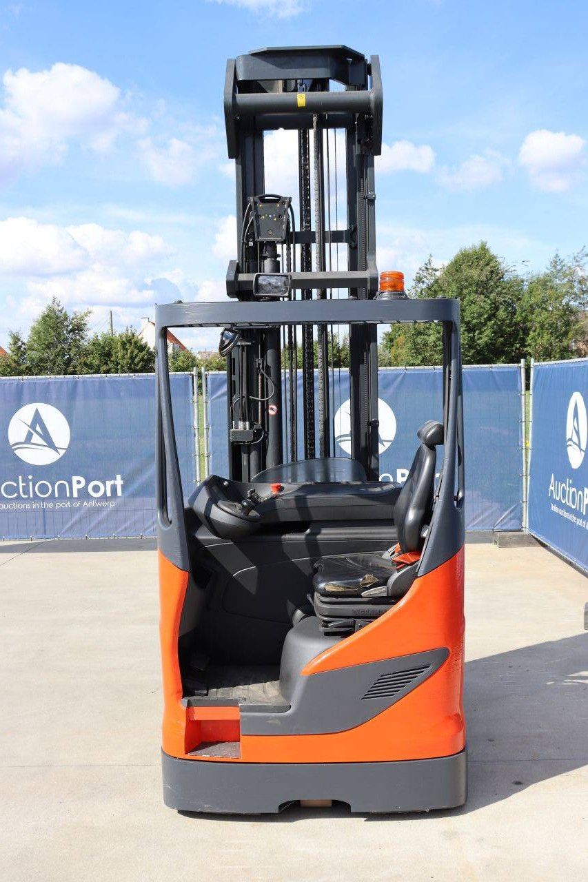 Fenwick-Linde R14-01 Elektro-Schubmaststapler 1400 kg 8,1 m 2020