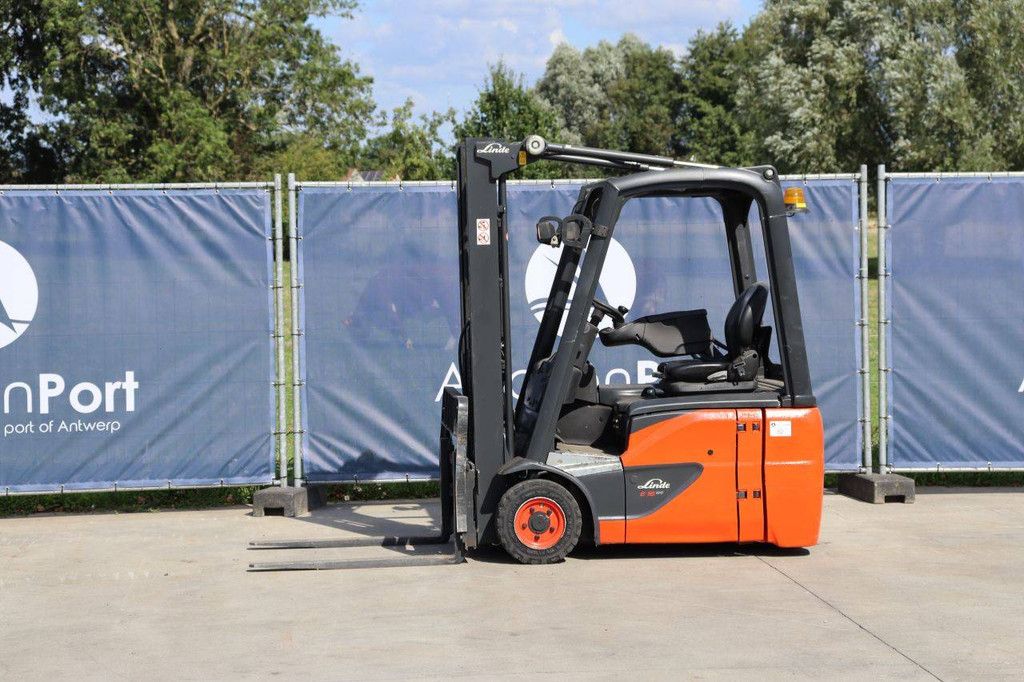 Linde E16C-02 Elektrogabelstapler 1600 kg 4,0 m 2017