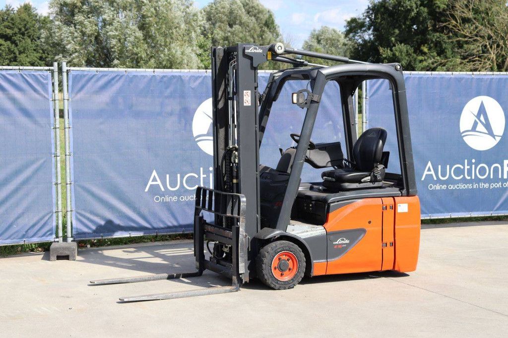 Linde E16C-02 Elektrogabelstapler 1600 kg 4,0 m 2017