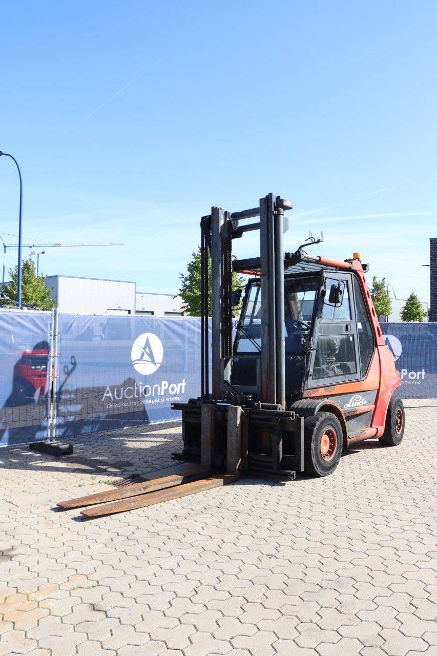 Forklift Linde H70D-03 Diesel 7000kg 4.45m 2004
