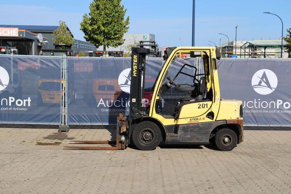 Hyster Forklift H2.5FT Diesel 1260kg 4.95m 2017