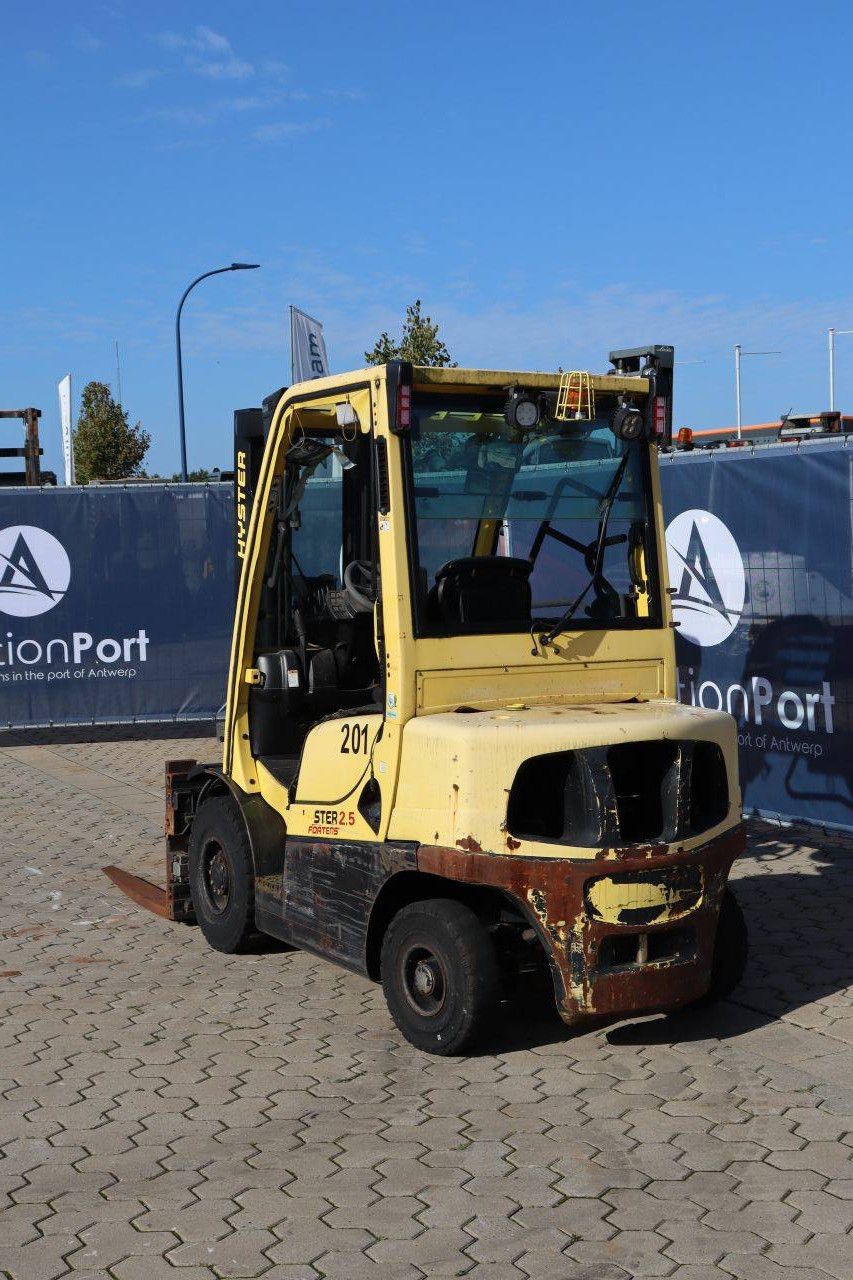 Hyster Forklift H2.5FT Diesel 1260kg 4.95m 2017