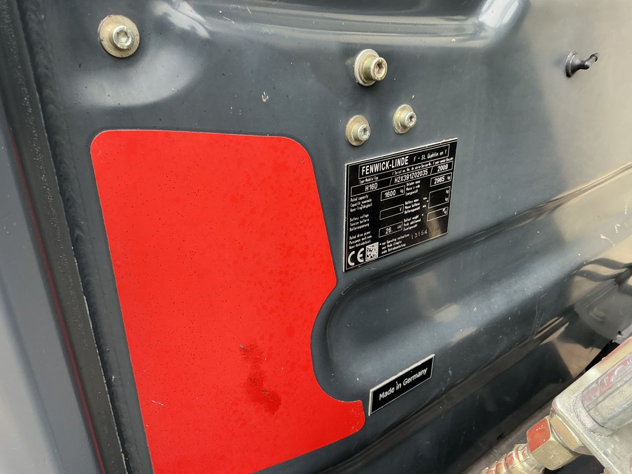 Linde H 16 D Diesel lage Urenstand 5752 bouwjaar 2009