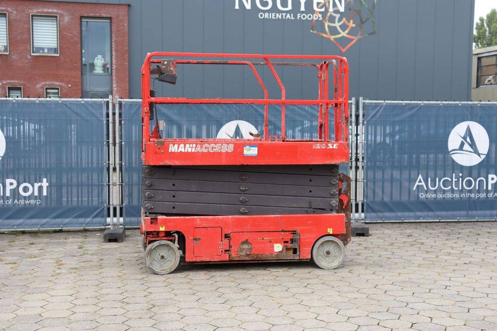 Manitou 120SE Elektrische Scherenbühne 11,75 m 2014
