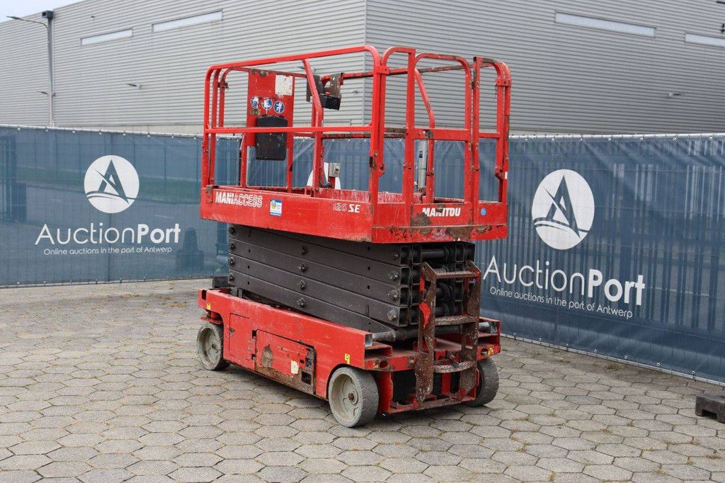 Manitou 120SE Elektrische Scherenbühne 11,75 m 2014