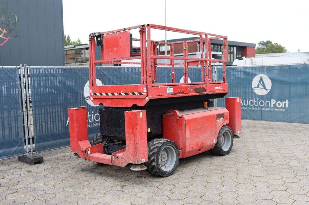 Scherenarbeitsbühne Manitou 120SC Diesel 11,96 m 2011