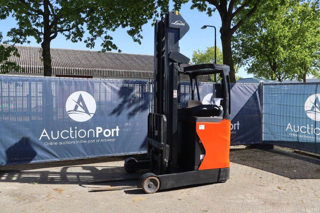 Linde R14-01 Electric Reach Truck 1400kg 2017