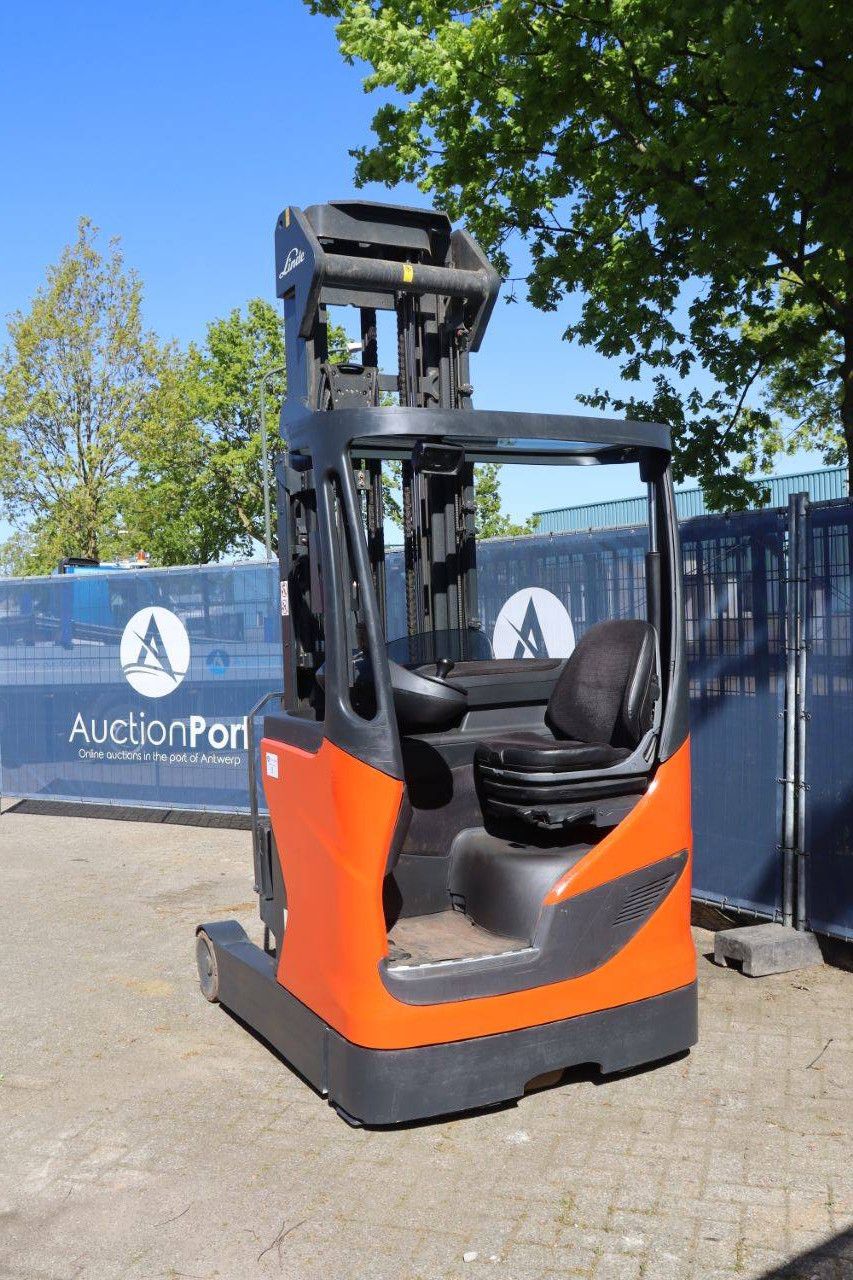 Linde R14-01 Electric Reach Truck 1400kg 2017