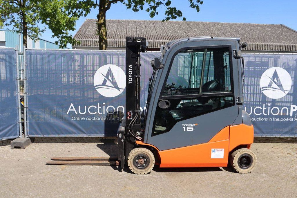 Toyota 8FBM16T Elektrogabelstapler, 1600 kg, 4,5 m, Baujahr 2016