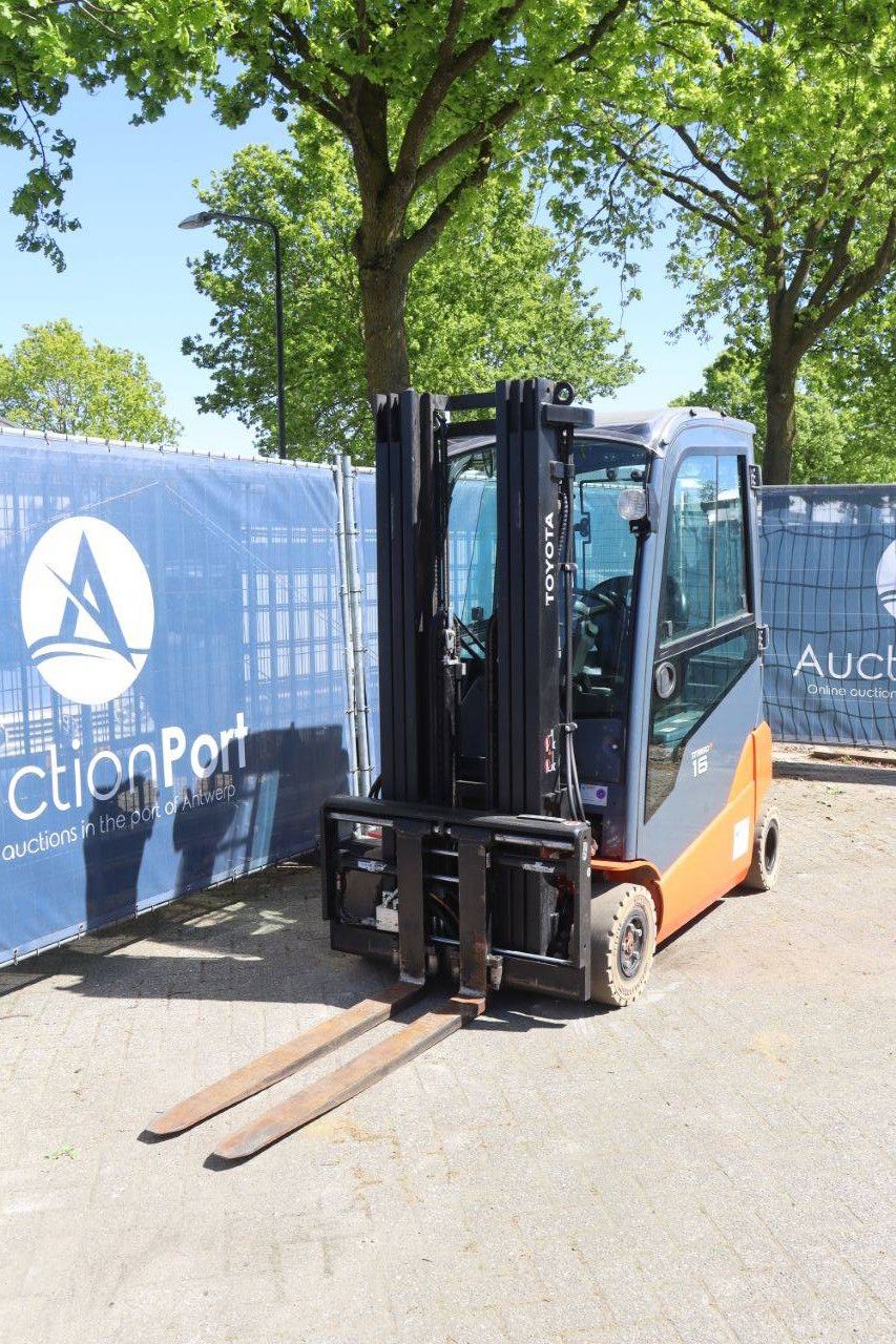 Toyota 8FBM16T Elektrogabelstapler, 1600 kg, 4,5 m, Baujahr 2016