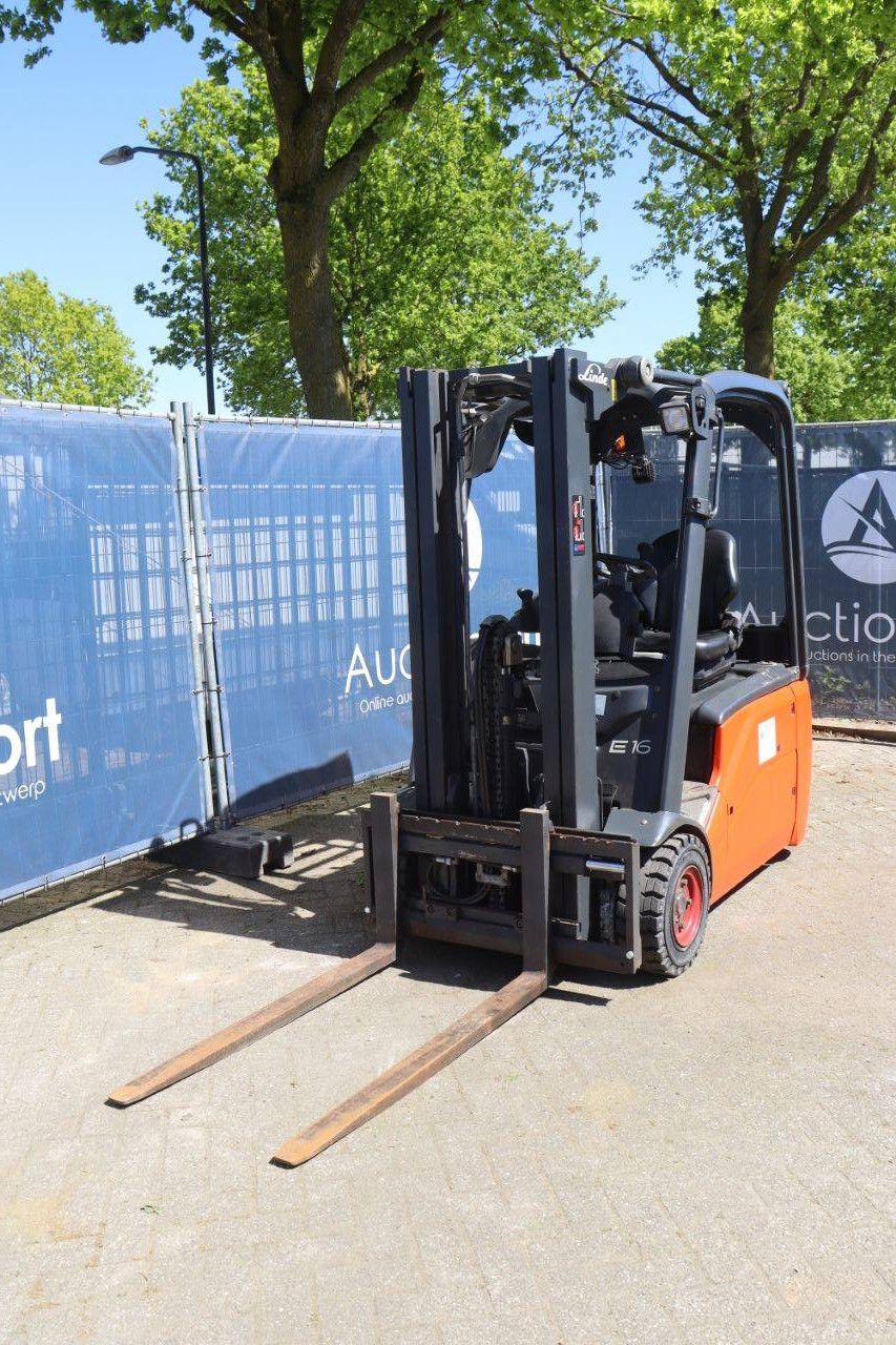 Linde E16-01 Elektrogabelstapler 1600 kg 2011