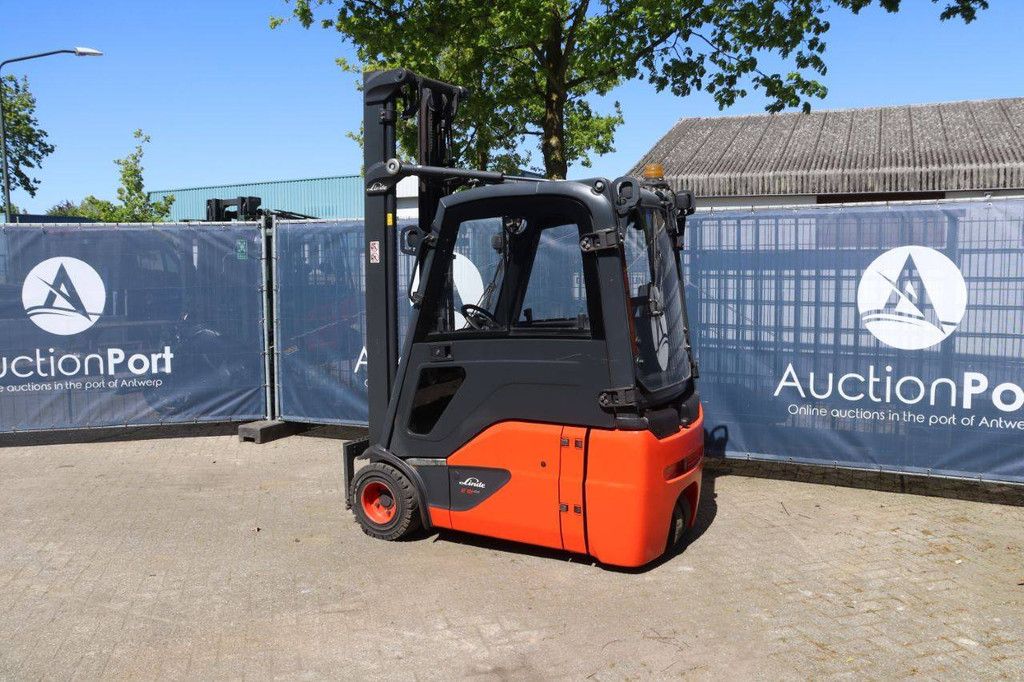 Linde E18 Electric Forklift 1800kg 4.25m