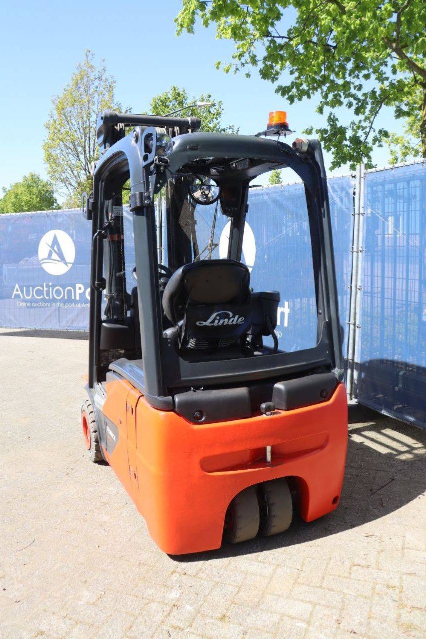 Heftruck Linde E16C-02 Elektrisch 1600kg 7m 2018