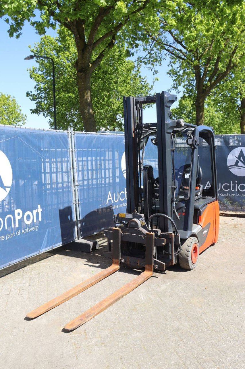 Heftruck Linde E16C-02 Elektrisch 1600kg 7m 2018
